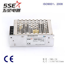 Mini Size 5V 10A 50W Ms-50-5 AC to DC 110V/220V Switching Power Supply with Ce RoHS Approved